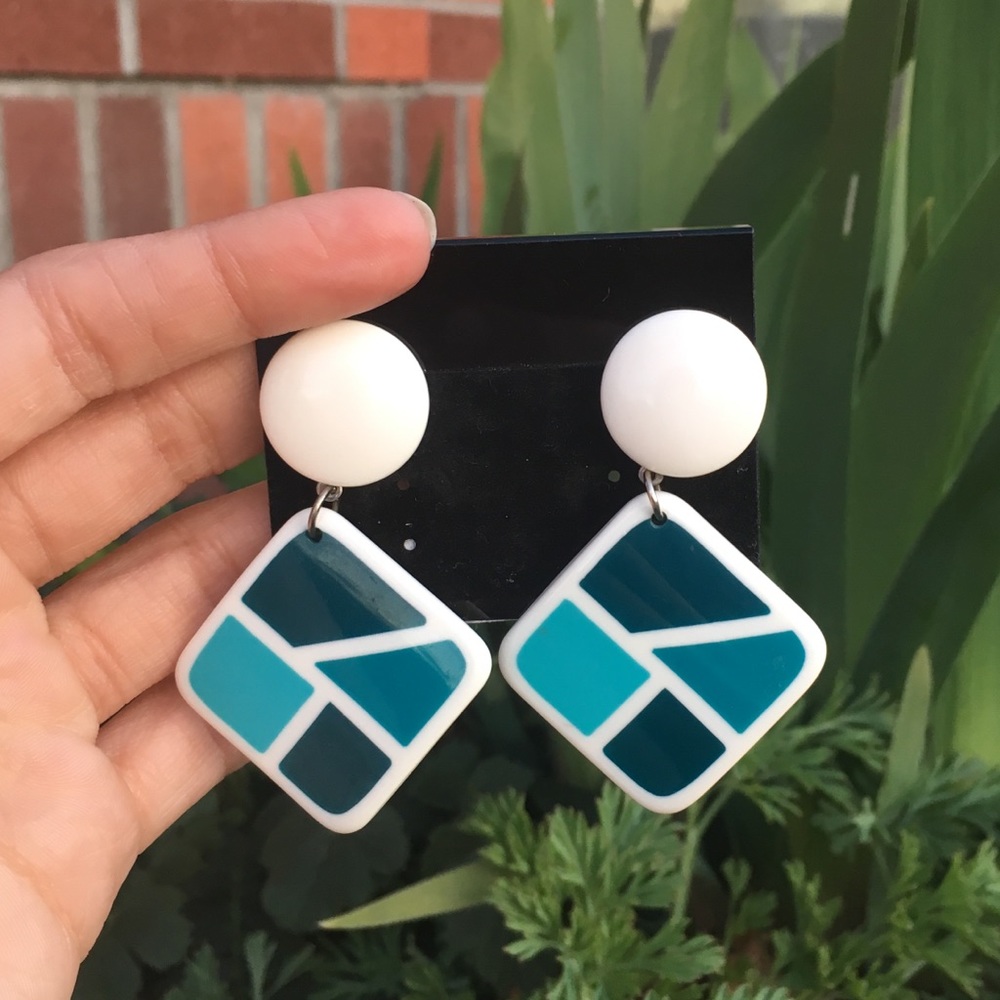 Vintage Geometric Earrings